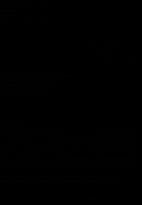 Modèle lettre résiliation assurance habitation pour déménagement -