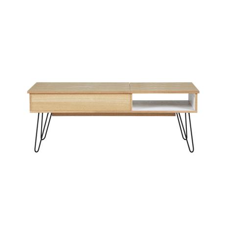 Maison du monde table basse bois couleur