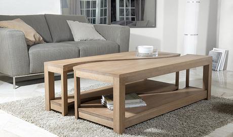 Table basse bois massif chene Table basse bois massif chene