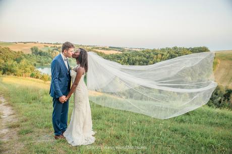 Romantic outdoor wedding /  Mariage au Domaine de Combe Ramond