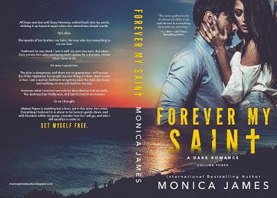 Cover Reveal : Découvrez la couverture et le résumé de Forever my saint de Monica James Cover Reveal : Découvrez la couverture et le résumé de Forever my saint de Monica James
