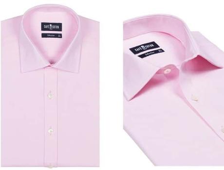 chemise-coton-homme-petit-prix-rose