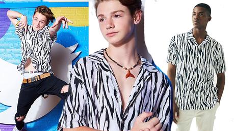 STYLE : a zebra print shirt as seen on Payton Moormeier