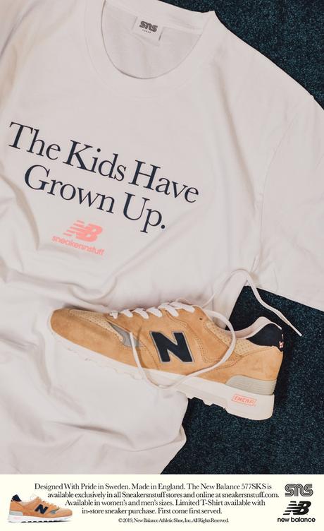 La New Balance 577 x SNS Grown Up symbolise que les enfants d’hier ont grandi La New Balance 577 x SNS Grown Up symbolise que les enfants d’hier ont grandi