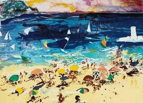 La plage 31 – Malcolm Morley