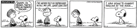 Charlie, Snoopy & Cet Espace de Réflexion