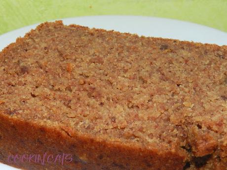 CAKE AU BEURRE DE CACAHUETE (sans gluten, végétalien) CAKE AU BEURRE DE CACAHUETE (sans gluten, végétalien)