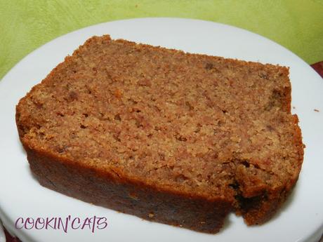 CAKE AU BEURRE DE CACAHUETE (sans gluten, végétalien) CAKE AU BEURRE DE CACAHUETE (sans gluten, végétalien)