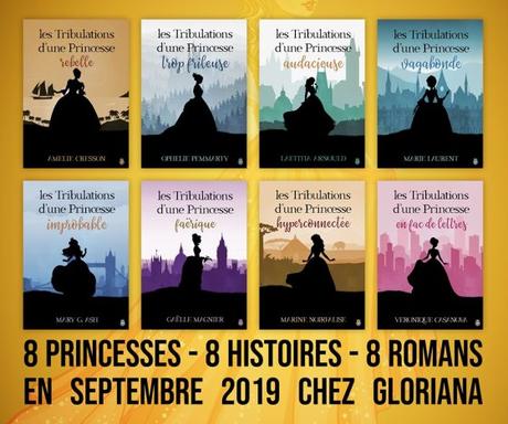 Les princesses débarquent chez Gloriana Editions !