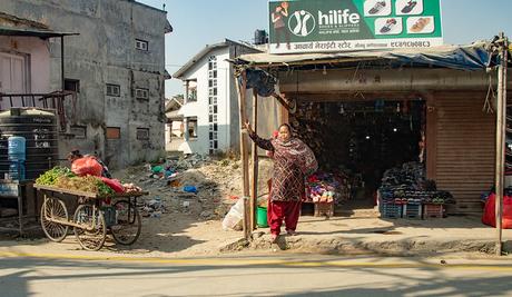 Portraits dans les rues de Katmandou