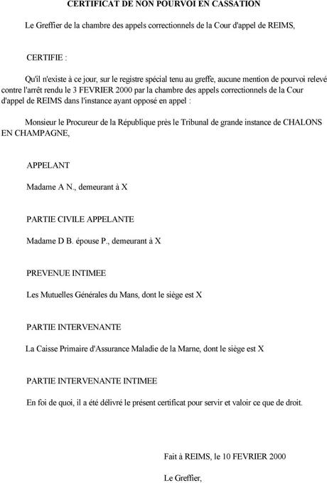 certificat de non appel COUR D'APPEL DE REIMS - PDF