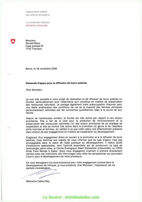 Haut Exemple De Lettre De Demande D'Aide Financière Pour Un Projet 8 ...