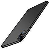 Comparatif des coques iPhone X et XS TORRAS Coque iPhone XS Coque iPhone X, Ultra Fine Matte Case, Anti-Rayures Protection Rigide Cover Simple Élégant Extra Slim Mince Housse Étui pour iPhone XS/iPhone X - Noir