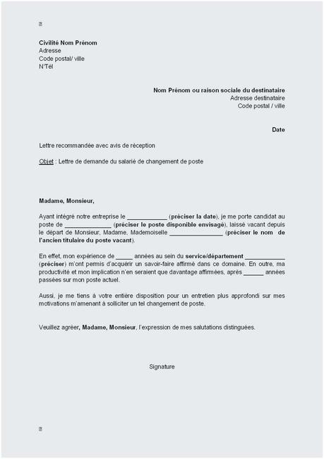 94 Modele Lettre De Convocation à Un Entretien