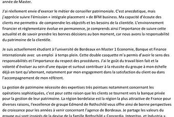 Lettre de motivation master marketing  À Voir