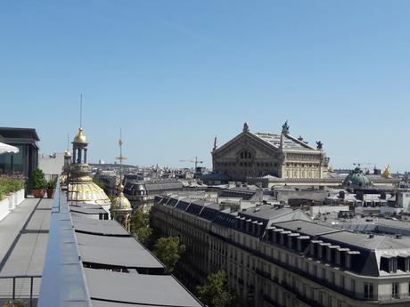 Perruche restaurant terrasse rooftop grands magasins Printemps boulevard Haussmann Paris