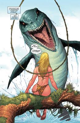 Jana fille de la jungle face aux dangers qui l'entourent