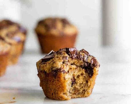 Recette muffins aux pépites de chocolat ww