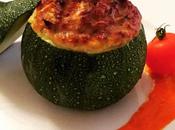 Courgettes farcies thon tomate