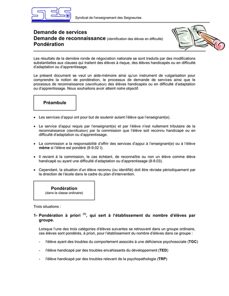 demande d’appui Démarche à suivre pour l`obtention des services et de la