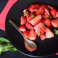 Salade de fraises au poivre timut