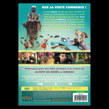 DVD : Harvie et le Musée Magique