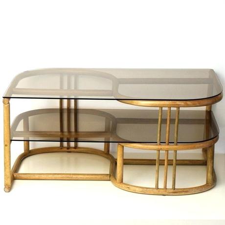 bent wood coffee table bent wood coffee table with smoked glass tops