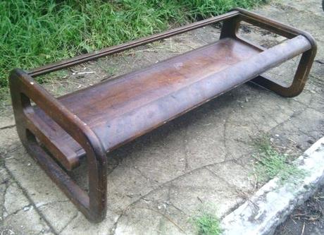 bent wood coffee table modern bent wood coffee table