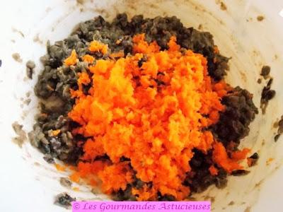 Galettes lentilles-haricots noirs à la carotte (Vegan)