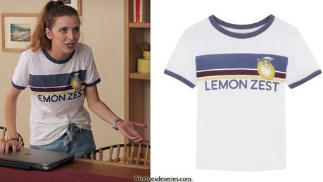 DEMAIN NOUS APPARTIENT : le t-shirt « lemon zest » de Garance dans l’épisode 540