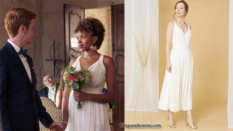 DEMAIN NOUS APPARTIENT : les robes vues au mariage de Dylan et Jenny