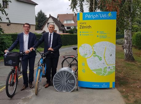 Communauté urbaine Caen la mer : Présentation des aménagements cyclables et des dispositifs en faveur de la pratique du vélo !
