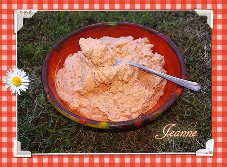 Tartinade de chorizo avec ou sans thermomix