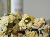 Risotto courgettes champignons thermomix