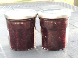 Confiture de mûres cannelle au micro-ondes