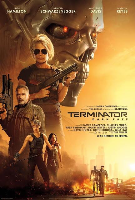 Affiches VF et US pour Terminator : Dark Fate de Tim Miller