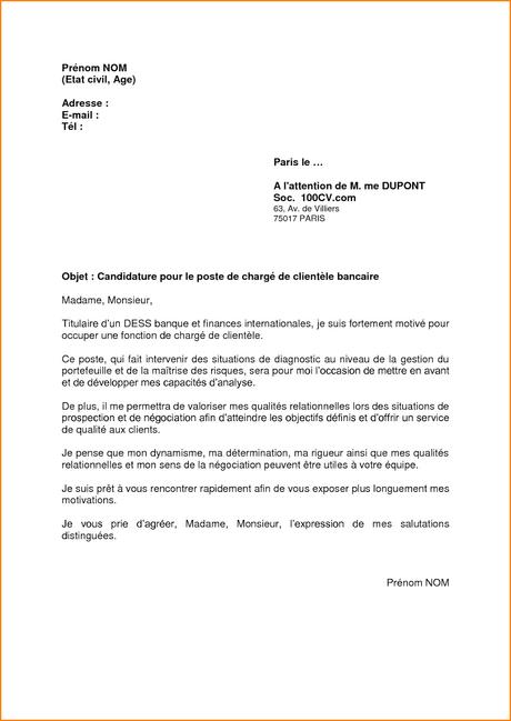 lettre de motivation pour association  À Voir