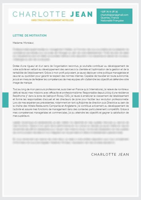 Lettre de motivation à télécharger | Lettre de motivation plaisante ...