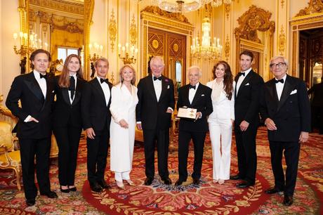 Ralph Lauren reçoit le titre de Chevalier honoraire du Royaume-Uni