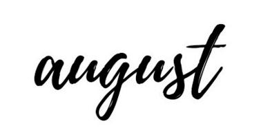 Bilan – août 2019