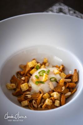 Une entrée qui sent bon le sous-bois et le terroir fribourgeois !