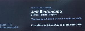 Bogéna Galerie « Black Out » Jeff Bertoncino jusqu’au 15 Septembre 2019 Bogéna Galerie « Black Out » Jeff Bertoncino jusqu’au 15 Septembre 2019