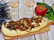 Fougasse légumes grillés