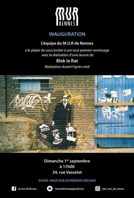 Blek Le Rat | Le MUR de Rennes