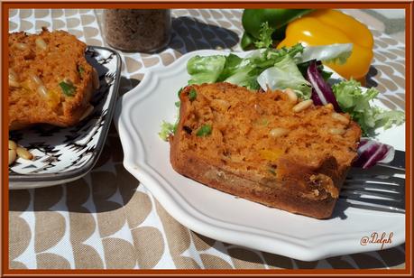 Cake aux poivrons et thon à la tomate Cake aux poivrons et thon à la tomate