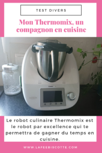 Mon Thermomix, un compagnon en cuisine