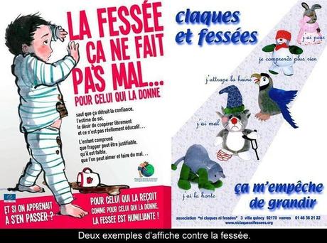 Ni claque ni fessée aux enfants, ni violences conjugales ! Ni claque ni fessée aux enfants, ni violences conjugales !