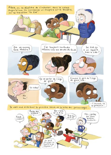 Le Cid en 4e B. Véropée et Philippe MARLU – 2019 (BD)