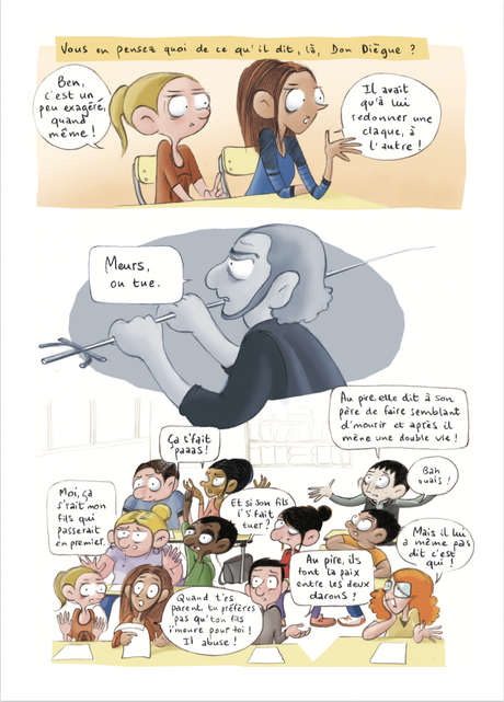 Le Cid en 4e B. Véropée et Philippe MARLU – 2019 (BD)