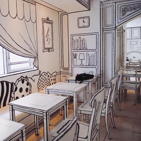 À Tokyo, le 2D Café vous plonge dans un style BD